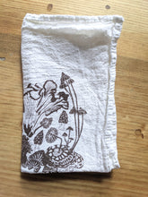 Load image into Gallery viewer, Mushroom Print Floursack Cloth Napkins