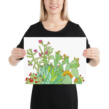 Load image into Gallery viewer, Cactus Garden Poster