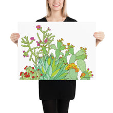 Load image into Gallery viewer, Cactus Garden Poster