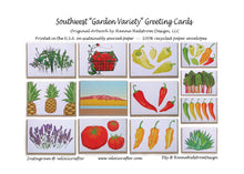 Load image into Gallery viewer, Southwest "Garden Variety" Greeting Cards