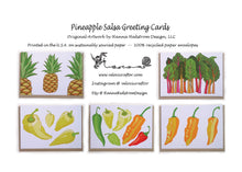 Load image into Gallery viewer, Pineapple Salsa Greeting Cards