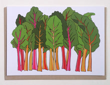 Load image into Gallery viewer, Rainbow Chard Greeting Cards