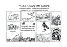Load image into Gallery viewer, Mystery Pack of Yosemite Postcards
