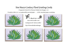 Load image into Gallery viewer, New Mexico Century Plant Greeting Cards
