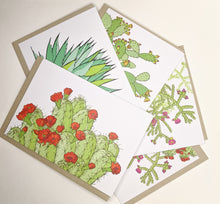 Load image into Gallery viewer, Cactus Greeting Cards