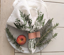 Load image into Gallery viewer, Herbal Print Napkin Gift Box