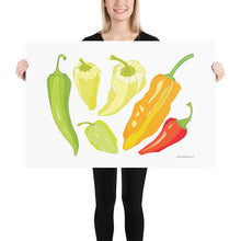 Load image into Gallery viewer, Peppers Poster
