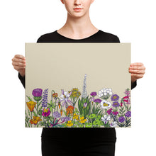 Load image into Gallery viewer, California Wildflowers Canvas