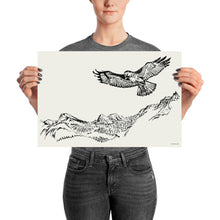 Load image into Gallery viewer, Tuolumne Red-tail Poster