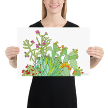 Load image into Gallery viewer, Cactus Garden Poster