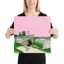 Load image into Gallery viewer, Taft Point Raven Poster