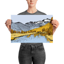 Load image into Gallery viewer, Lyell Glacier Poster