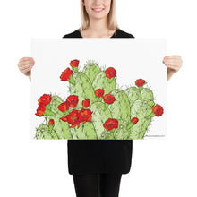 Load image into Gallery viewer, Claret Cup Hedgehog Poster
