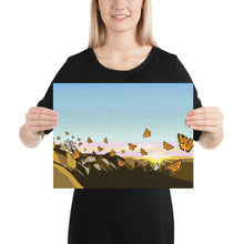 Load image into Gallery viewer, Tortoiseshell Butterflies Poster