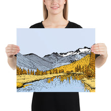 Load image into Gallery viewer, Lyell Glacier Poster