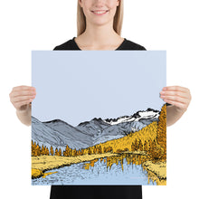 Load image into Gallery viewer, Lyell Glacier Poster