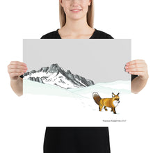 Load image into Gallery viewer, Sierra Nevada Red Fox Poster