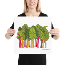 Load image into Gallery viewer, Rainbow Chard Poster