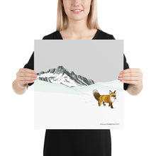 Load image into Gallery viewer, Sierra Nevada Red Fox Poster