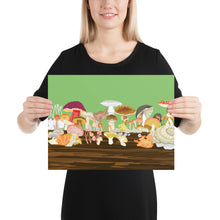 Load image into Gallery viewer, Mushrooms Poster