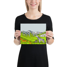 Load image into Gallery viewer, Eagle Cap Wilderness Wolves Poster