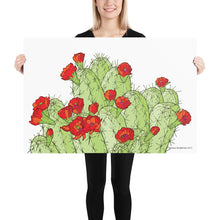 Load image into Gallery viewer, Claret Cup Hedgehog Poster