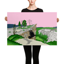 Load image into Gallery viewer, Taft Point Raven Canvas