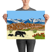 Load image into Gallery viewer, New Mexico Black Bears Poster