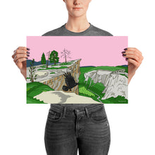 Load image into Gallery viewer, Taft Point Raven Poster