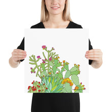 Load image into Gallery viewer, Cactus Garden Poster
