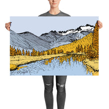 Load image into Gallery viewer, Lyell Glacier Poster