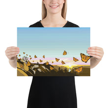 Load image into Gallery viewer, Tortoiseshell Butterflies Poster