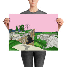 Load image into Gallery viewer, Taft Point Raven Poster