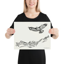 Load image into Gallery viewer, Tuolumne Red-tail Poster