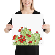 Load image into Gallery viewer, Claret Cup Hedgehog Poster