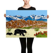 Load image into Gallery viewer, New Mexico Black Bears Canvas