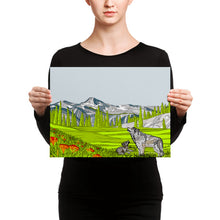Load image into Gallery viewer, Eagle Cap Wilderness Wolves Canvas
