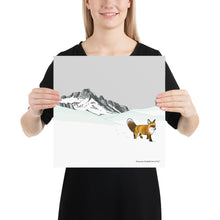 Load image into Gallery viewer, Sierra Nevada Red Fox Poster