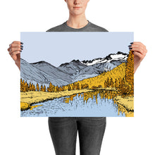 Load image into Gallery viewer, Lyell Glacier Poster