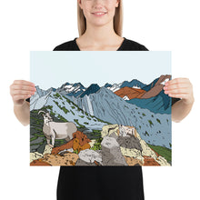 Load image into Gallery viewer, Sierra Nevada Bighorn Sheep Poster