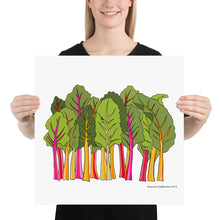 Load image into Gallery viewer, Rainbow Chard Poster