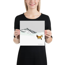 Load image into Gallery viewer, Sierra Nevada Red Fox Poster