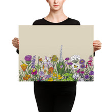 Load image into Gallery viewer, California Wildflowers Canvas