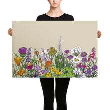 Load image into Gallery viewer, California Wildflowers Canvas