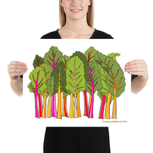 Load image into Gallery viewer, Rainbow Chard Poster