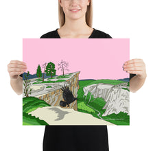 Load image into Gallery viewer, Taft Point Raven Poster