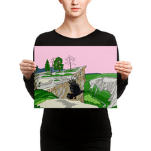 Load image into Gallery viewer, Taft Point Raven Canvas