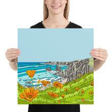Load image into Gallery viewer, California Poppies Poster