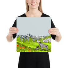 Load image into Gallery viewer, Eagle Cap Wilderness Wolves Poster