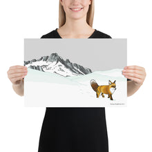 Load image into Gallery viewer, Sierra Nevada Red Fox Poster